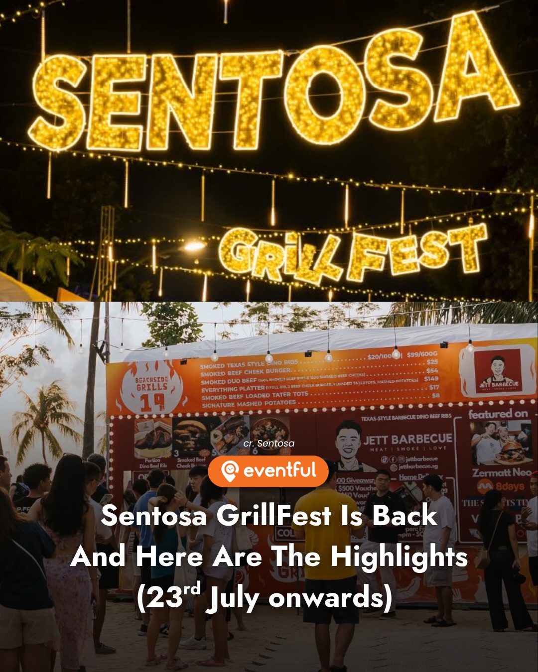 Sentosa GrillFest 2026: Dates, Opening Days and What to Eat