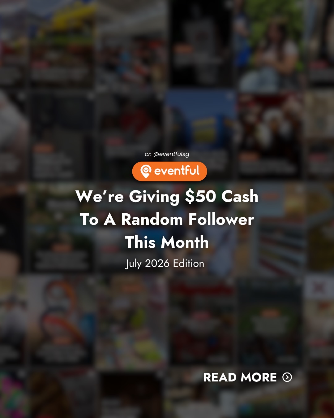 We're giving away $50 in cash to a random follow every month and here's the winner for…