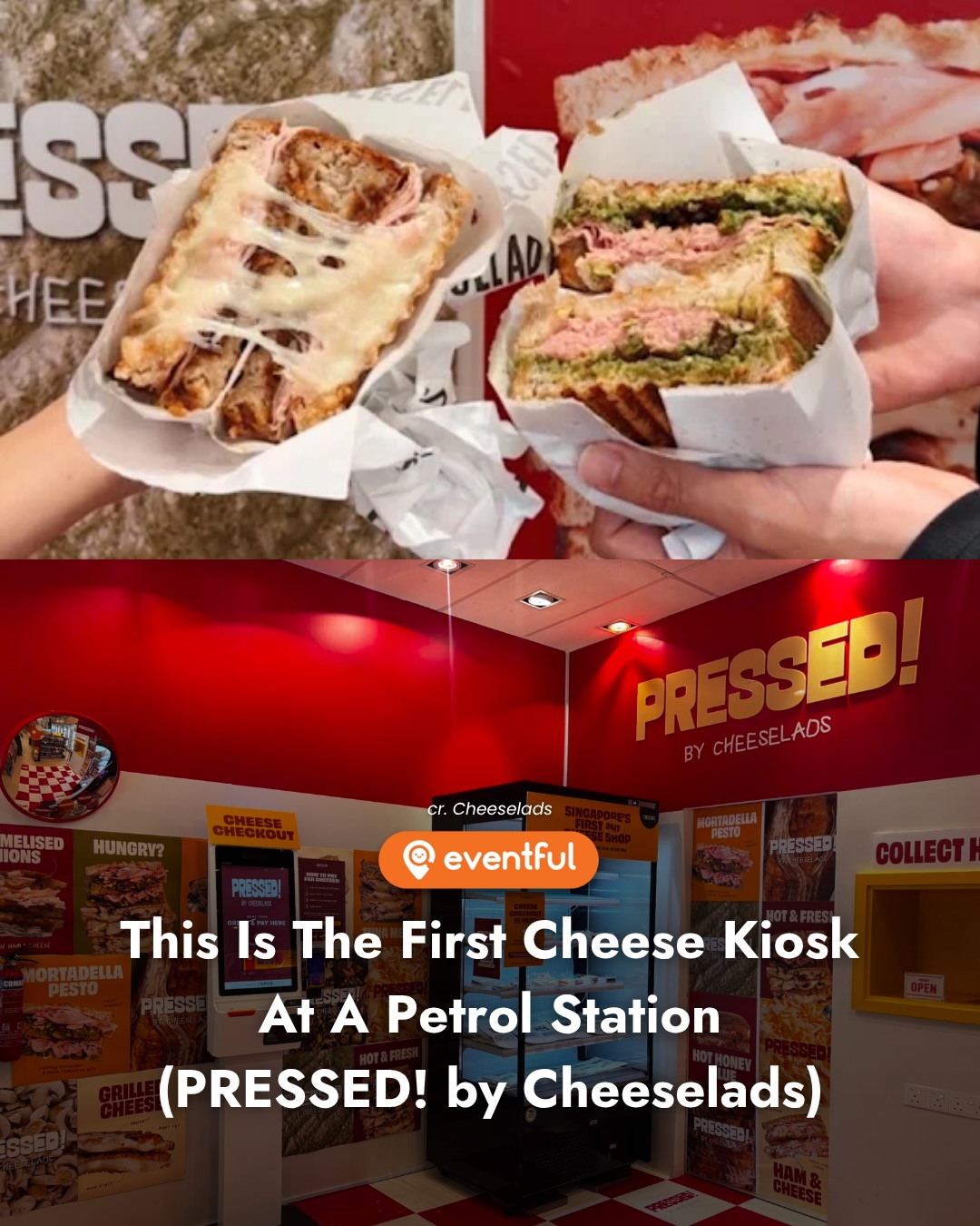 Mystery Cheese Box Singapore: Inside Drop #001 by PRESSED! by Cheeselads x Eventful