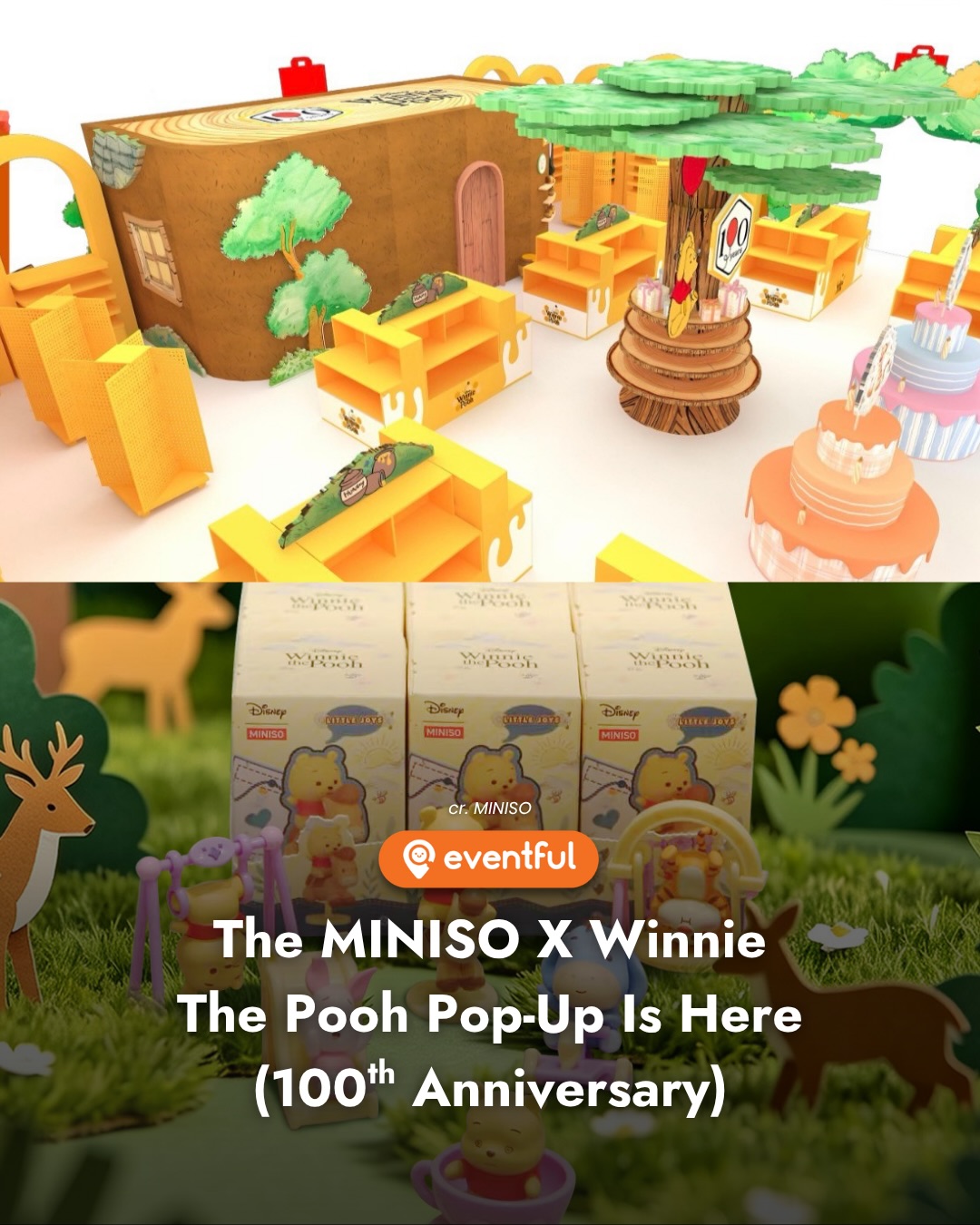 MINISO x Winnie the Pooh Pop-Up at VivoCity: 14 to 23 August 2026