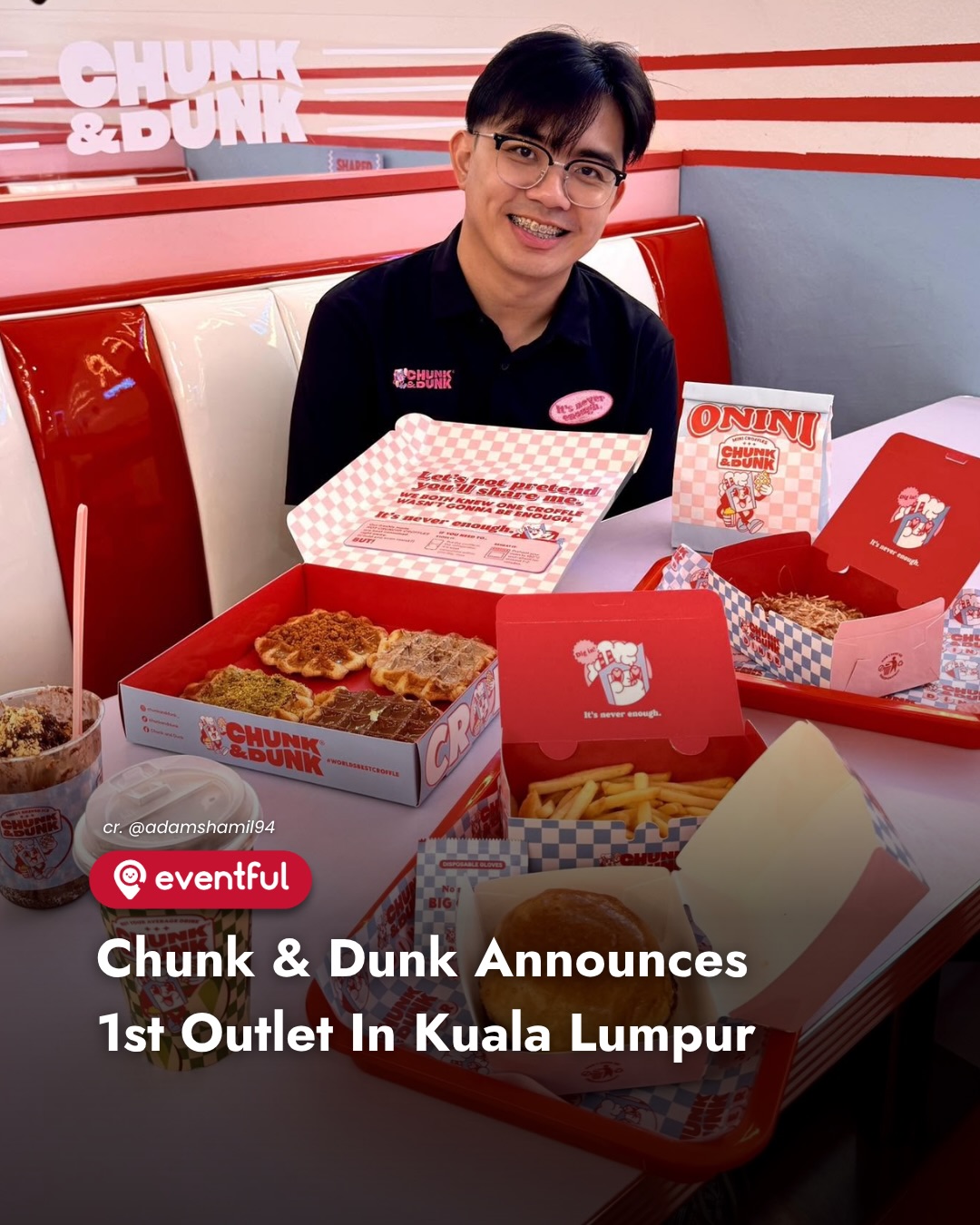 Chunk & Dunk Opens First Peninsular Malaysia Outlet at IOI City Mall