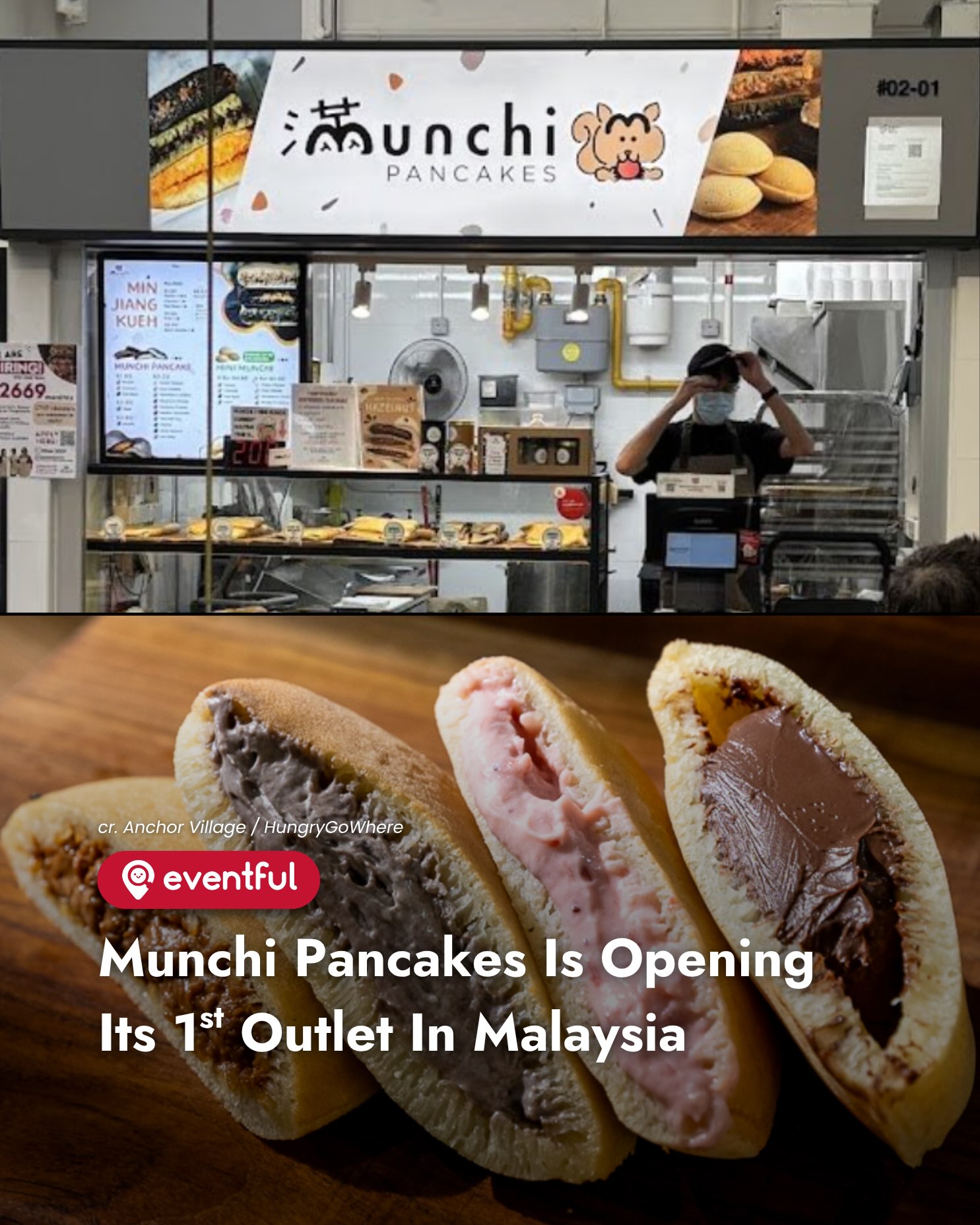 Munchi Pancakes Malaysia 2026: First Outlet, Location and Date