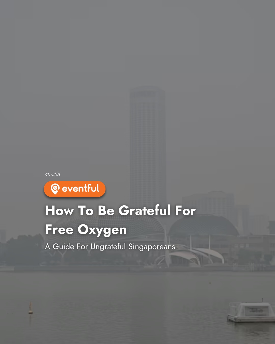 How to Be Grateful for Free Oxygen: A Haze Guide for Singaporeans