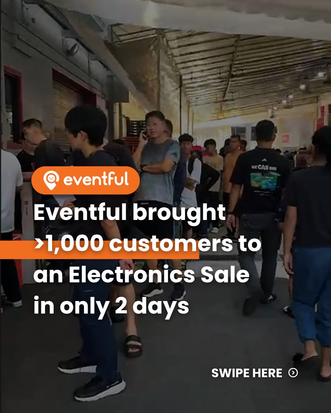 How Our Posts Brought 1,000+ Shoppers to an Audio Warehouse Sale