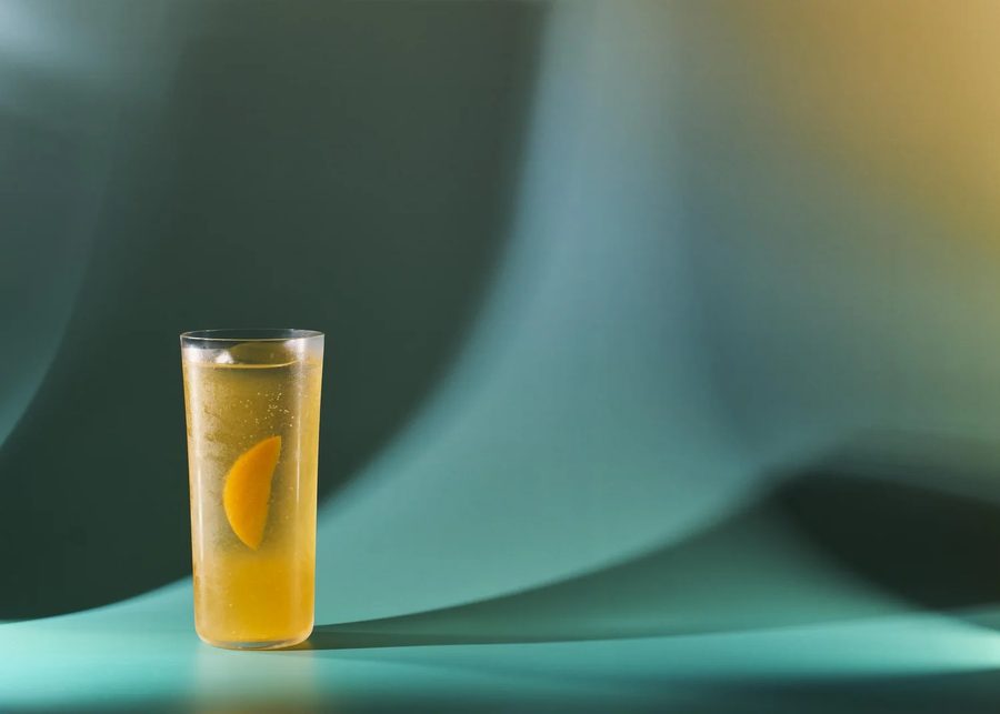 A tall highball cocktail from Jigger & Pony