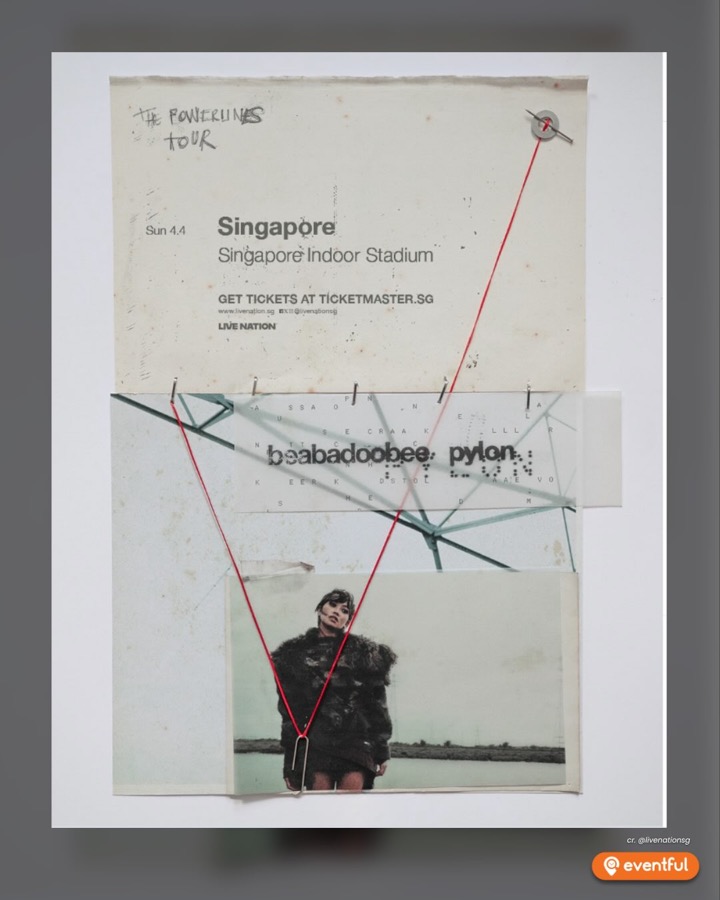 The Powerlines Tour Singapore poster: Sun 4.4, Singapore Indoor Stadium, tickets at Ticketmaster.sg