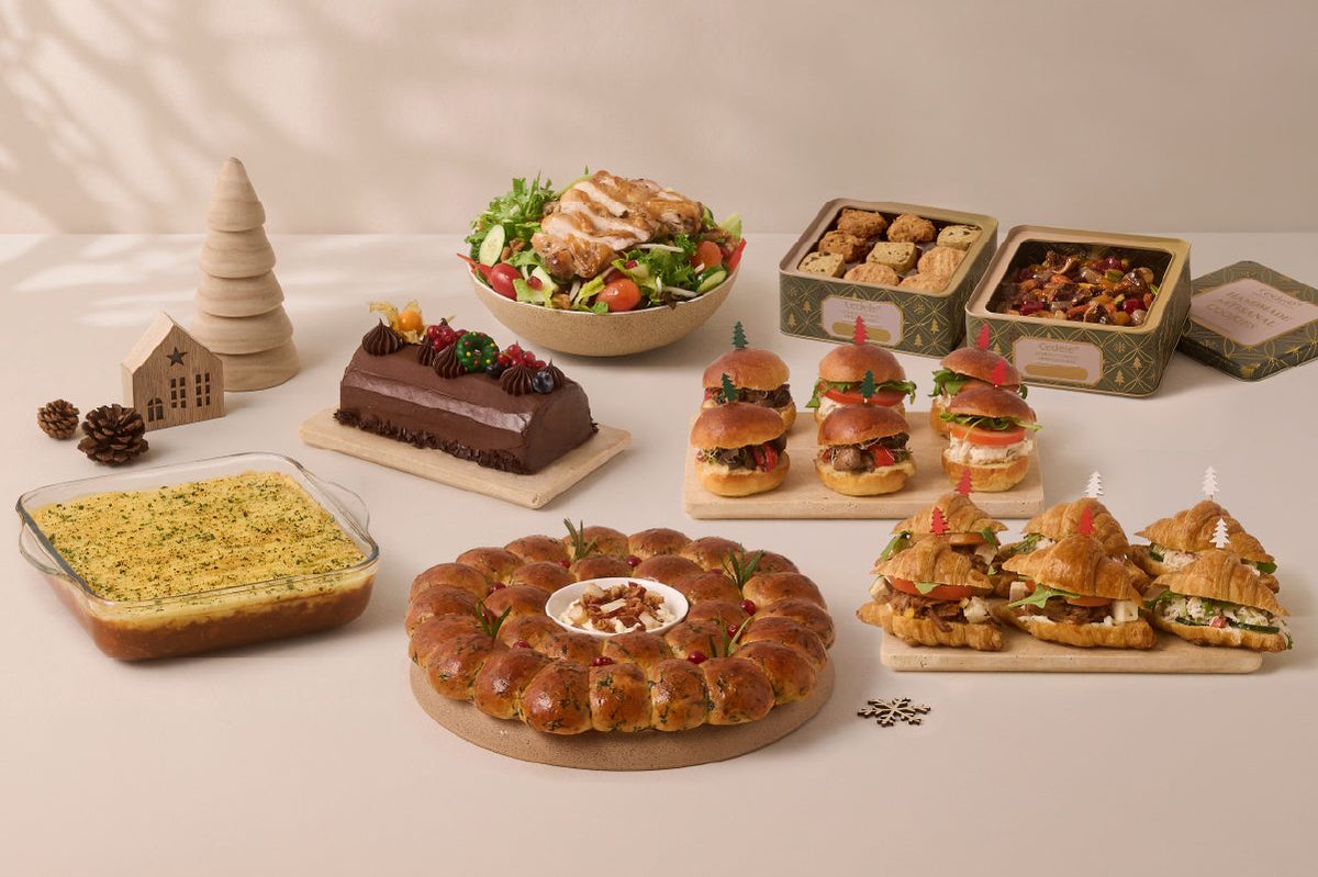 Cedele Holiday Hearth Feast spread