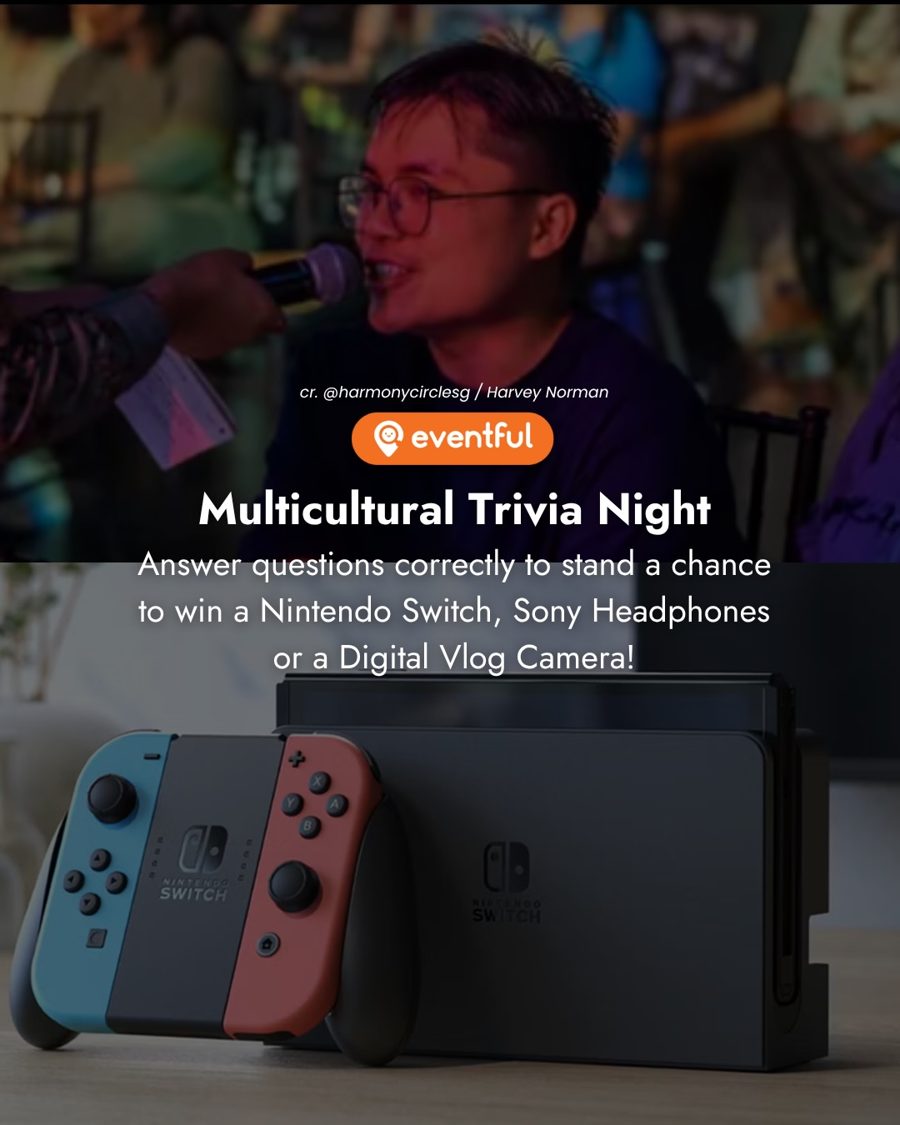 Multicultural Trivia Night prizes: Nintendo Switch, Sony headphones, vlog camera