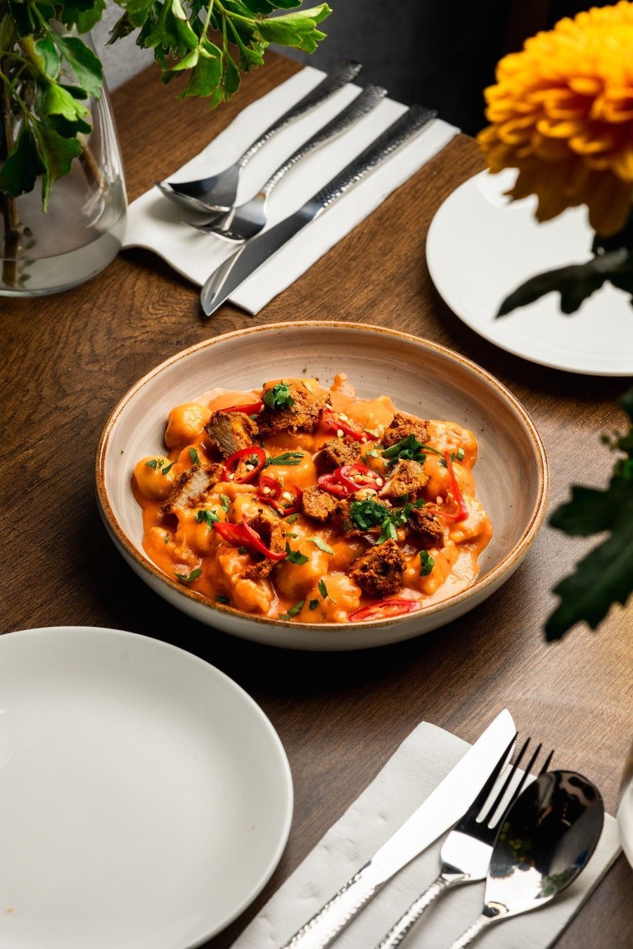 Handmade gnocchi