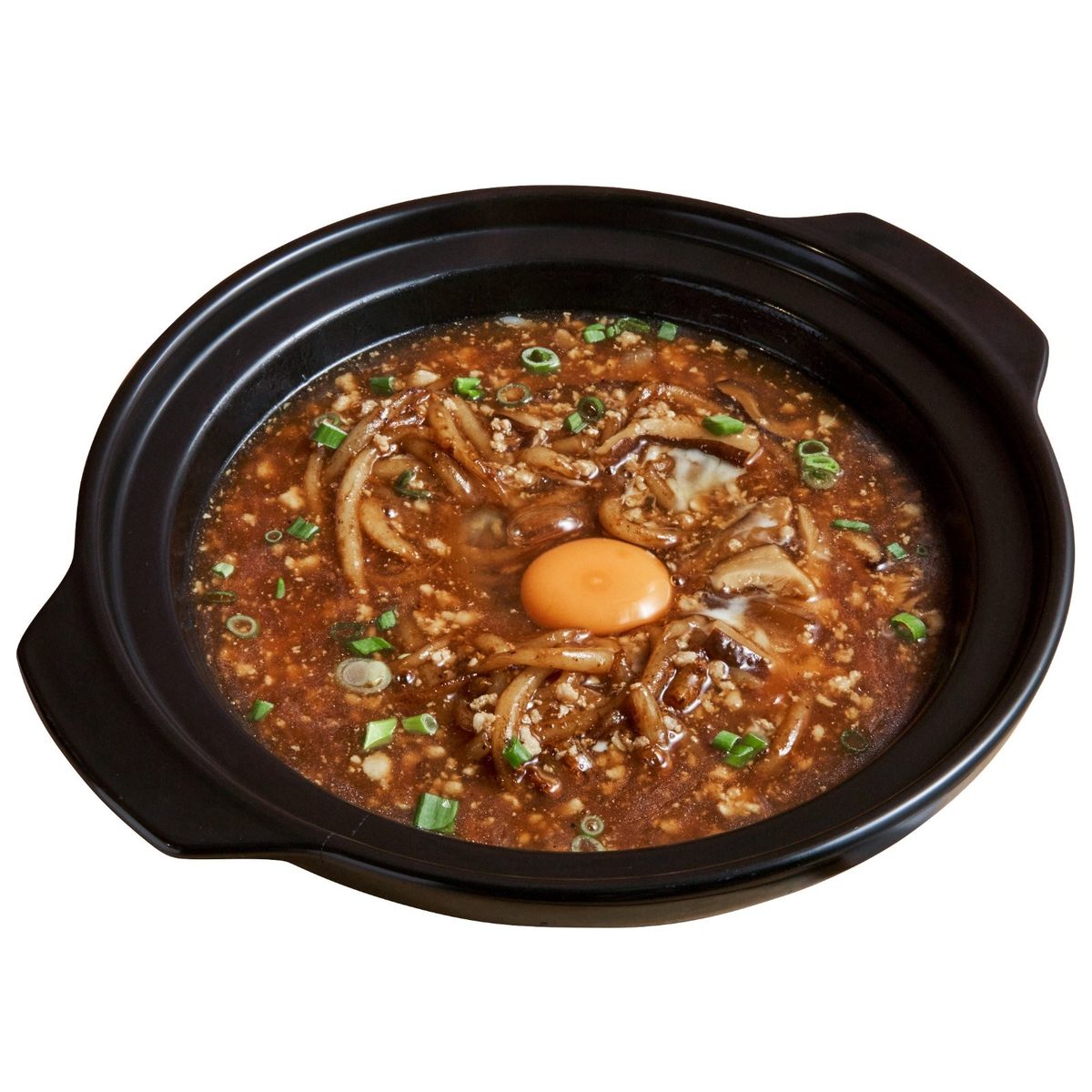 Claypot noodles with egg yolk at Famous JB101
