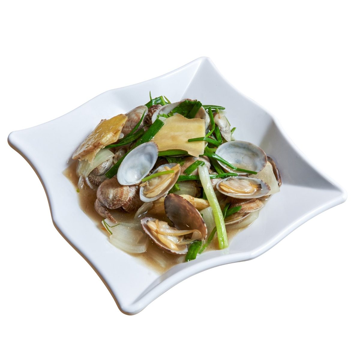 Lala with ginger and spring onion at Famous JB101