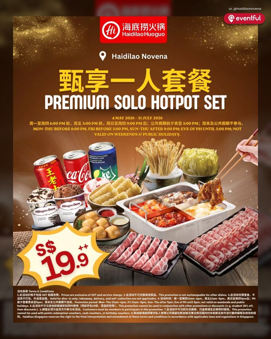 Haidilao Novena Premium Solo Hotpot Set poster