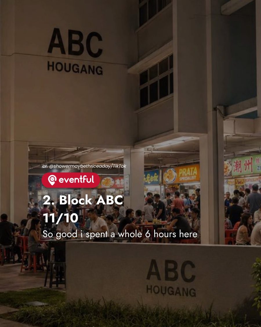 The crowd at Hougang Blk ABC coffee shop late at night
