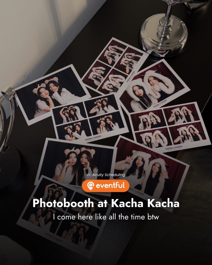 Photobooth strips from Kacha Kacha Studio in Johor Bahru