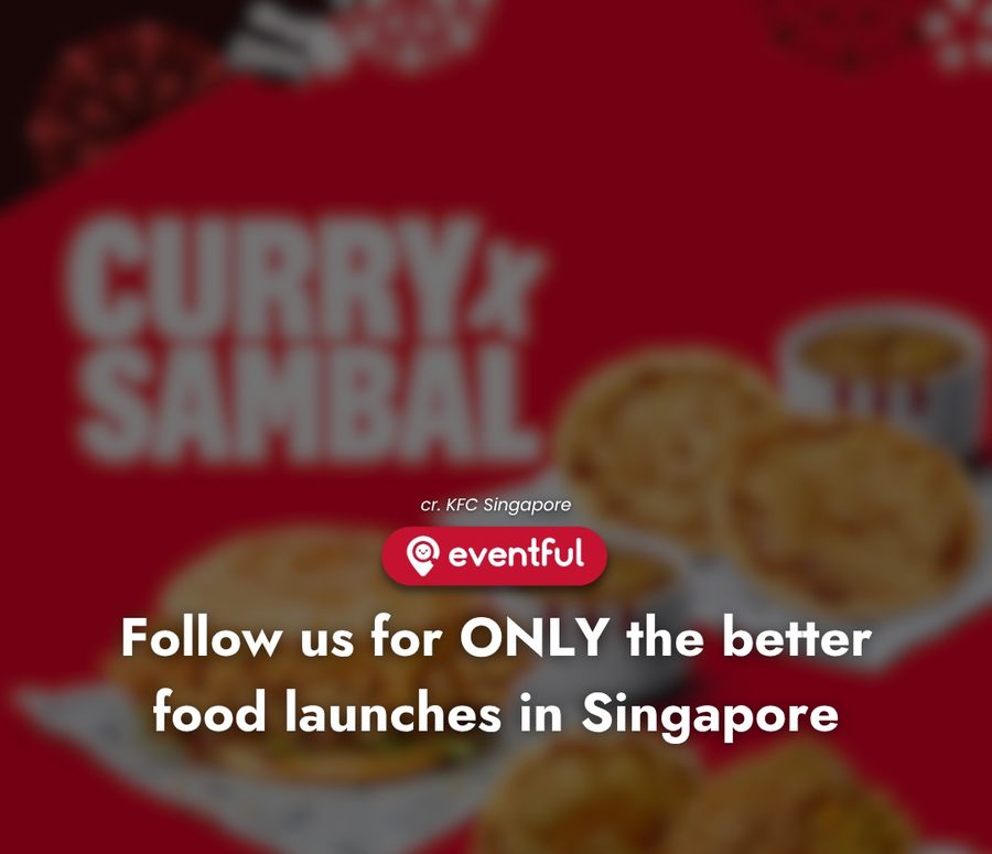The KFC Curry x Sambal range: Zinger with prata buns, chicken box and curry dips