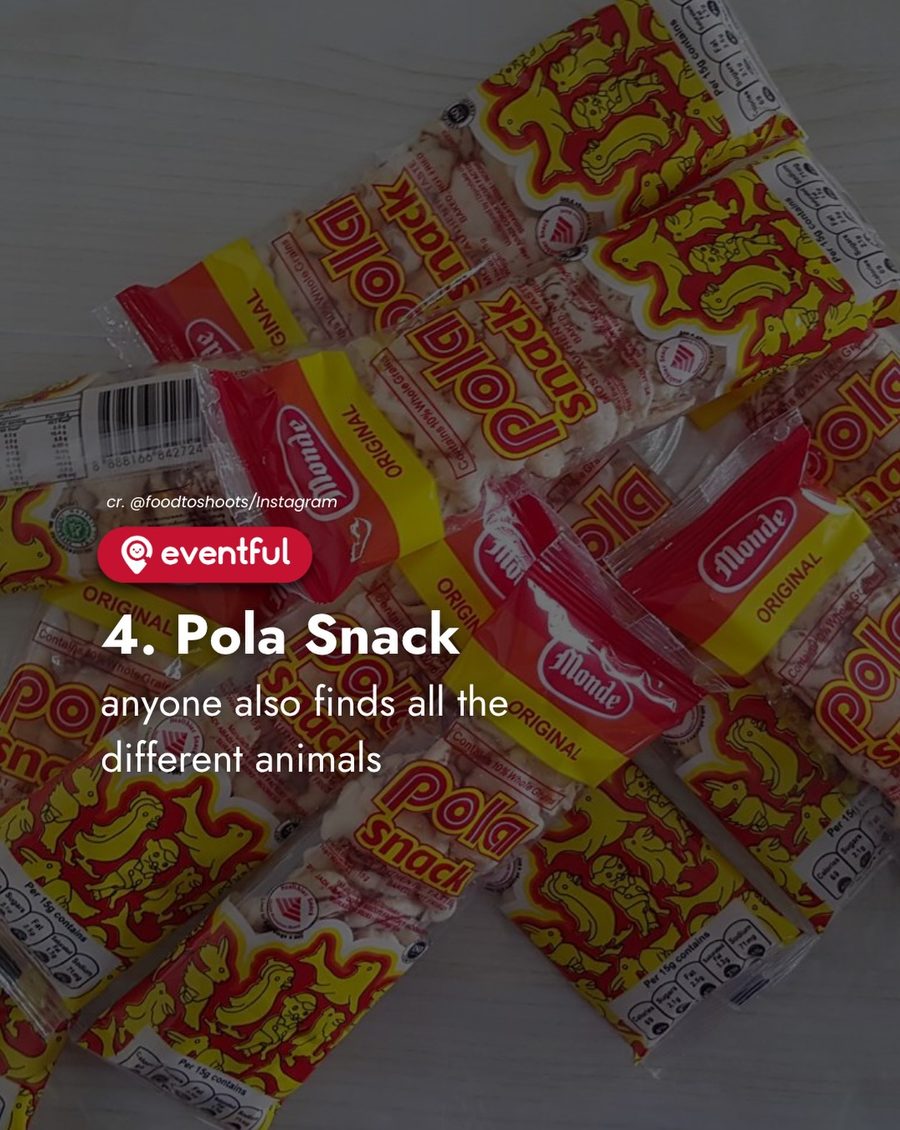 Pola Snack sticks in their red and yellow wrappers