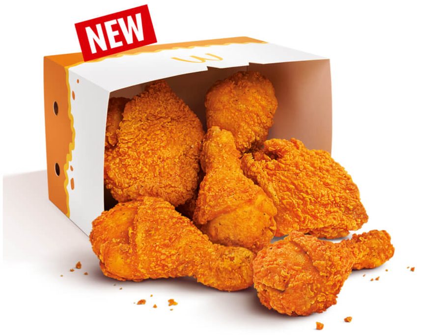 Six-piece box of McCrispy Fried Chicken