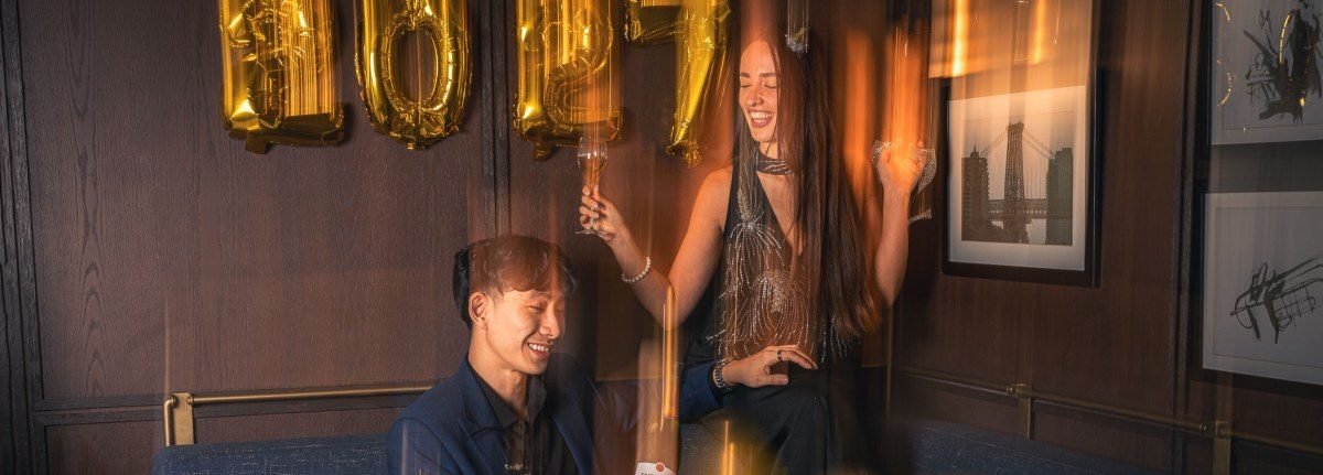New Year's Eve dinner party at Madison's, Pullman Singapore Hill Street