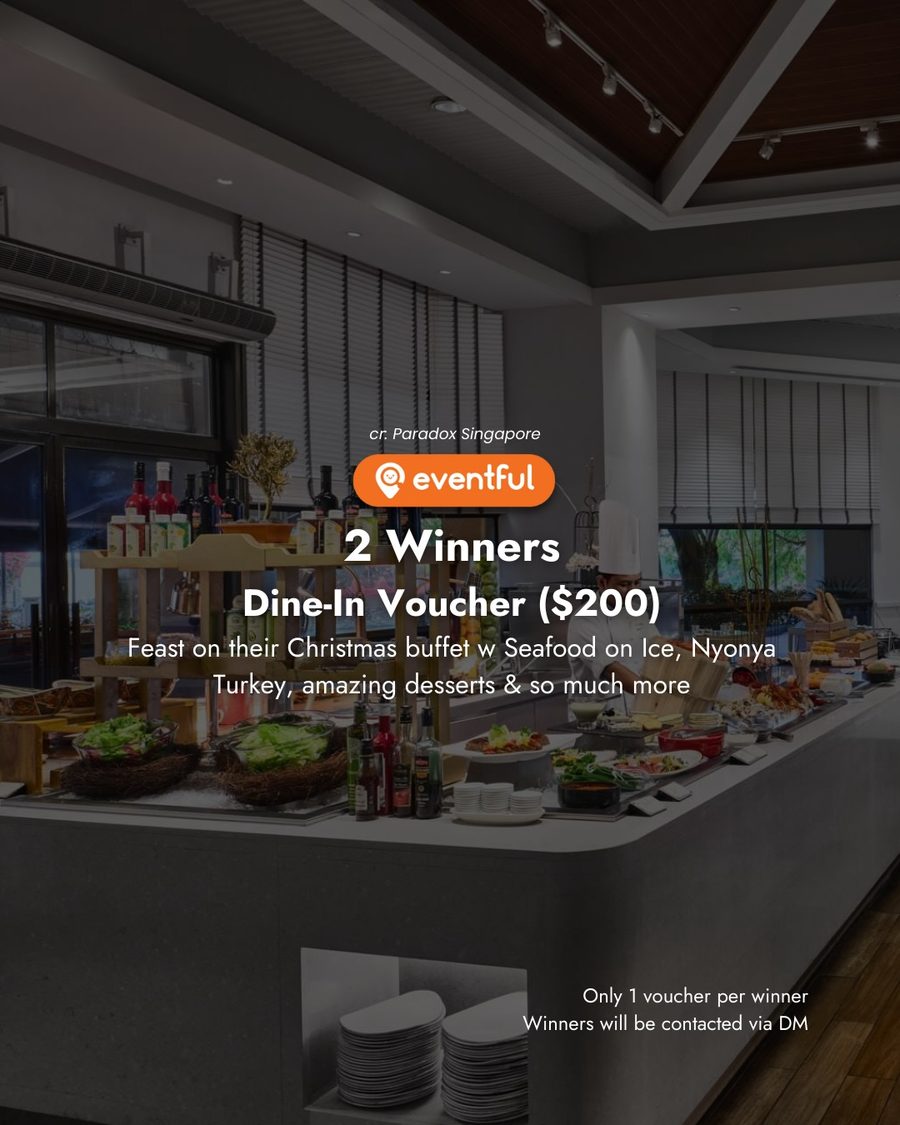 Buffet counter at Ellenborough Market Cafe, Paradox Singapore Merchant Court