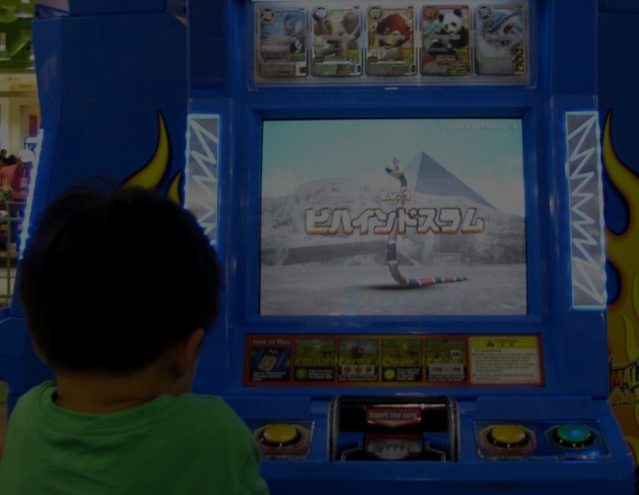 An Animal Kaiser arcade cabinet