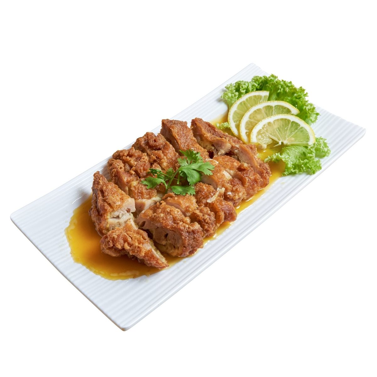 Crispy lemon chicken at Famous JB101