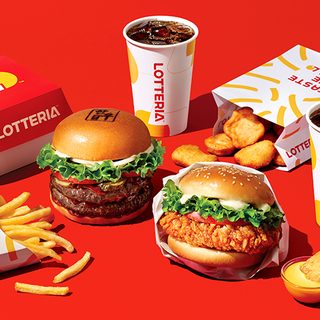 Lotteria at Jewel Changi Airport