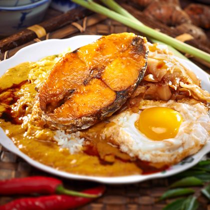 Hainanese Curry Rice at Lot One