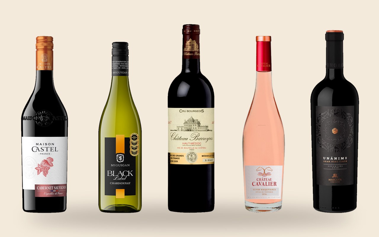 Bottles from the Cellarbration cellar