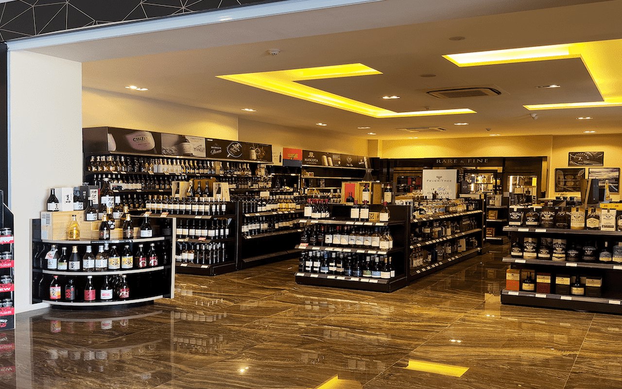 Inside the Cellarbration Ubi showroom: aisles of wine, whisky and the Rare and Fine section
