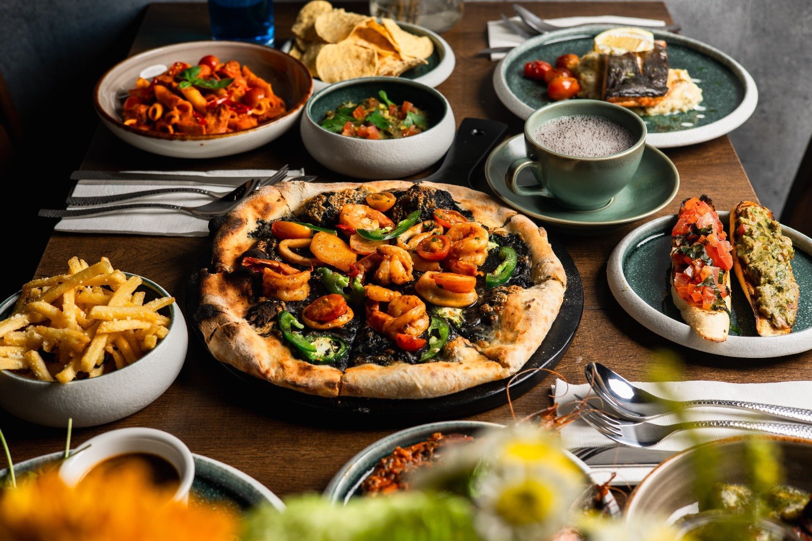 Epicurean Fusion Restaurant food